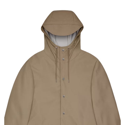 Beige - Side - Rains Unisex Adult Mid Length Raincoat