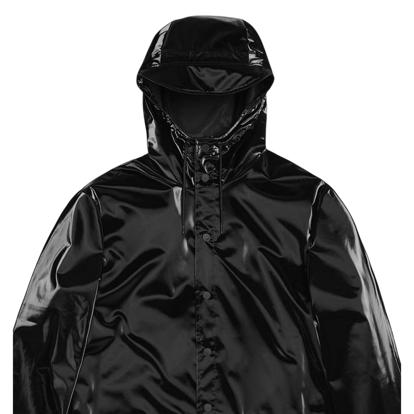 Night - Side - Rains Unisex Adult Mid Length Raincoat