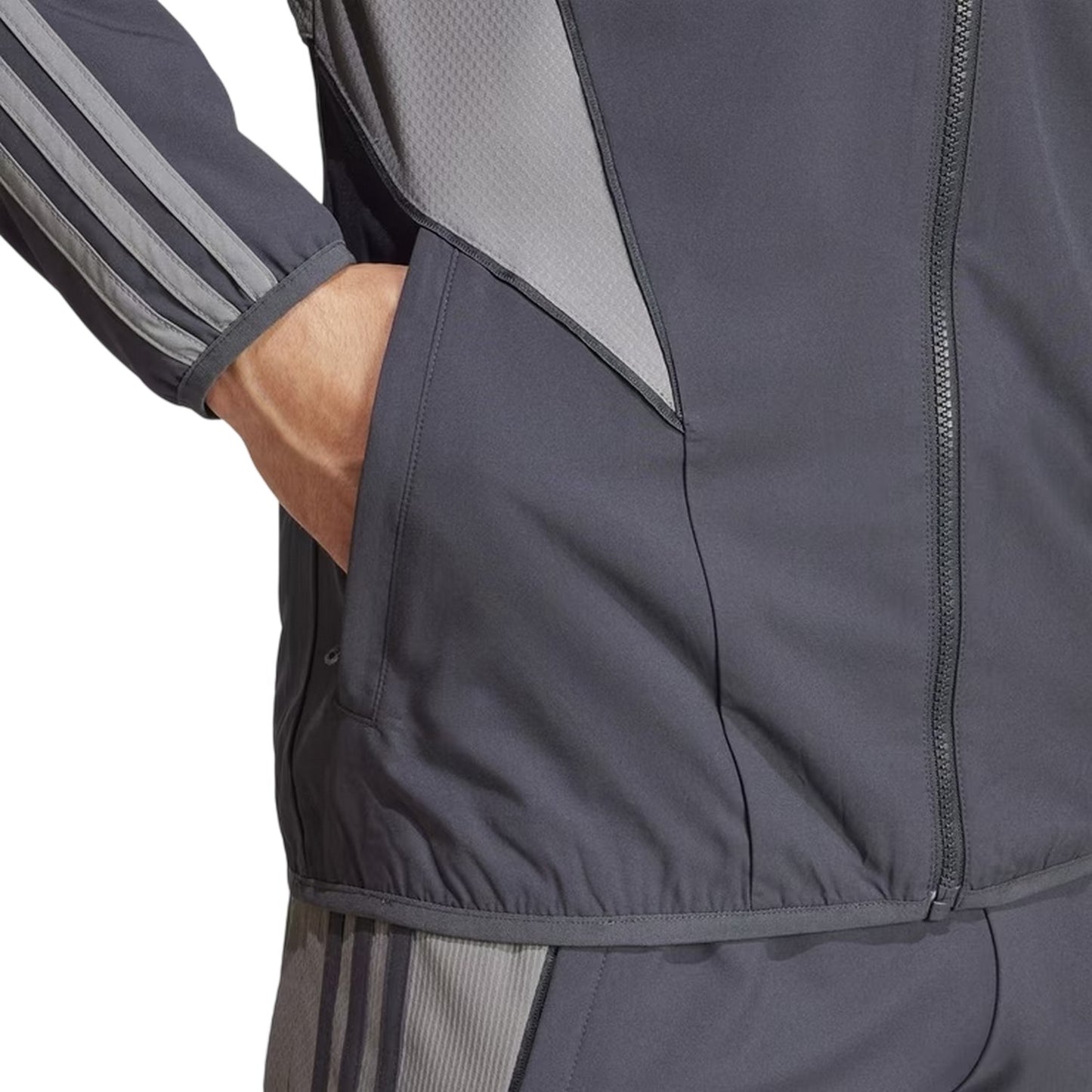 Carbon-Grey Five - Lifestyle - Adidas Mens 2024-2025 Juventus FC Track Jacket