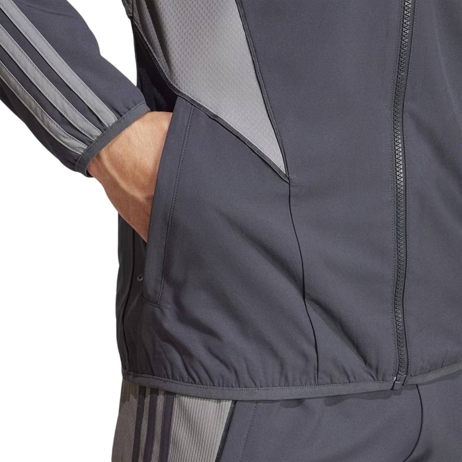 Carbon-Grey Five - Lifestyle - Adidas Mens 2024-2025 Juventus FC Track Jacket