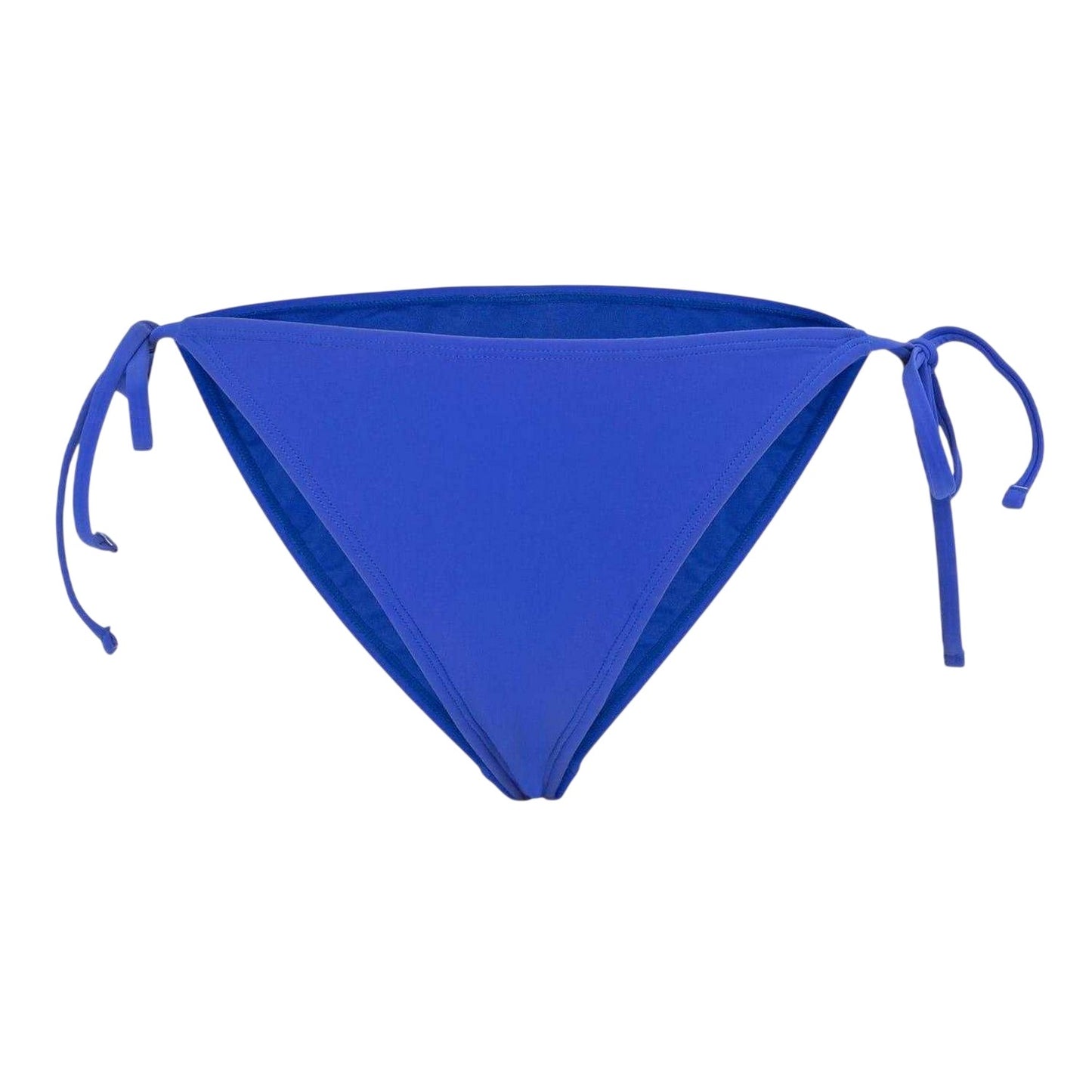 Blue - Front - SoulCal Womens-Ladies Plain Side Tie Bikini Bottoms