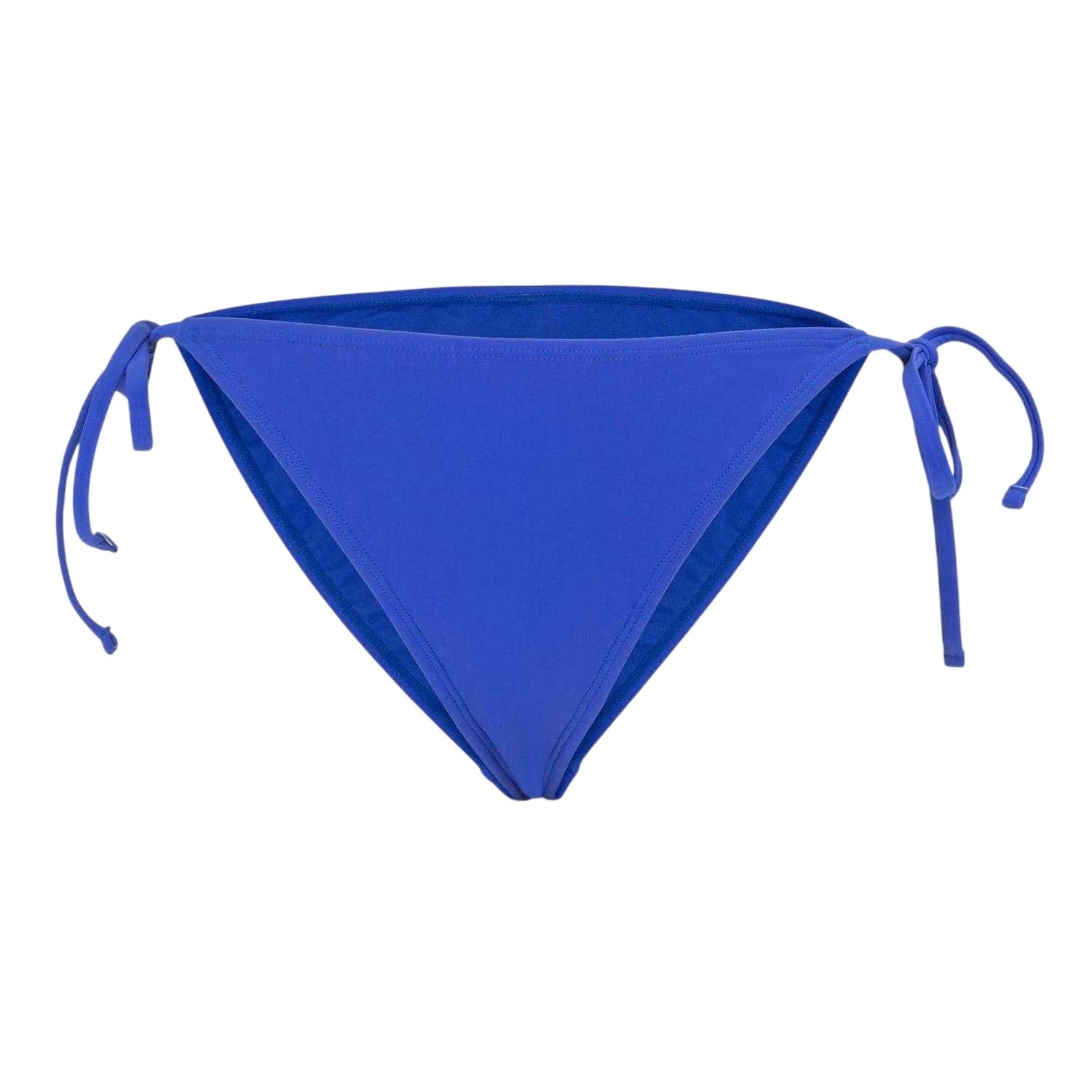 Blue - Front - SoulCal Womens-Ladies Plain Side Tie Bikini Bottoms