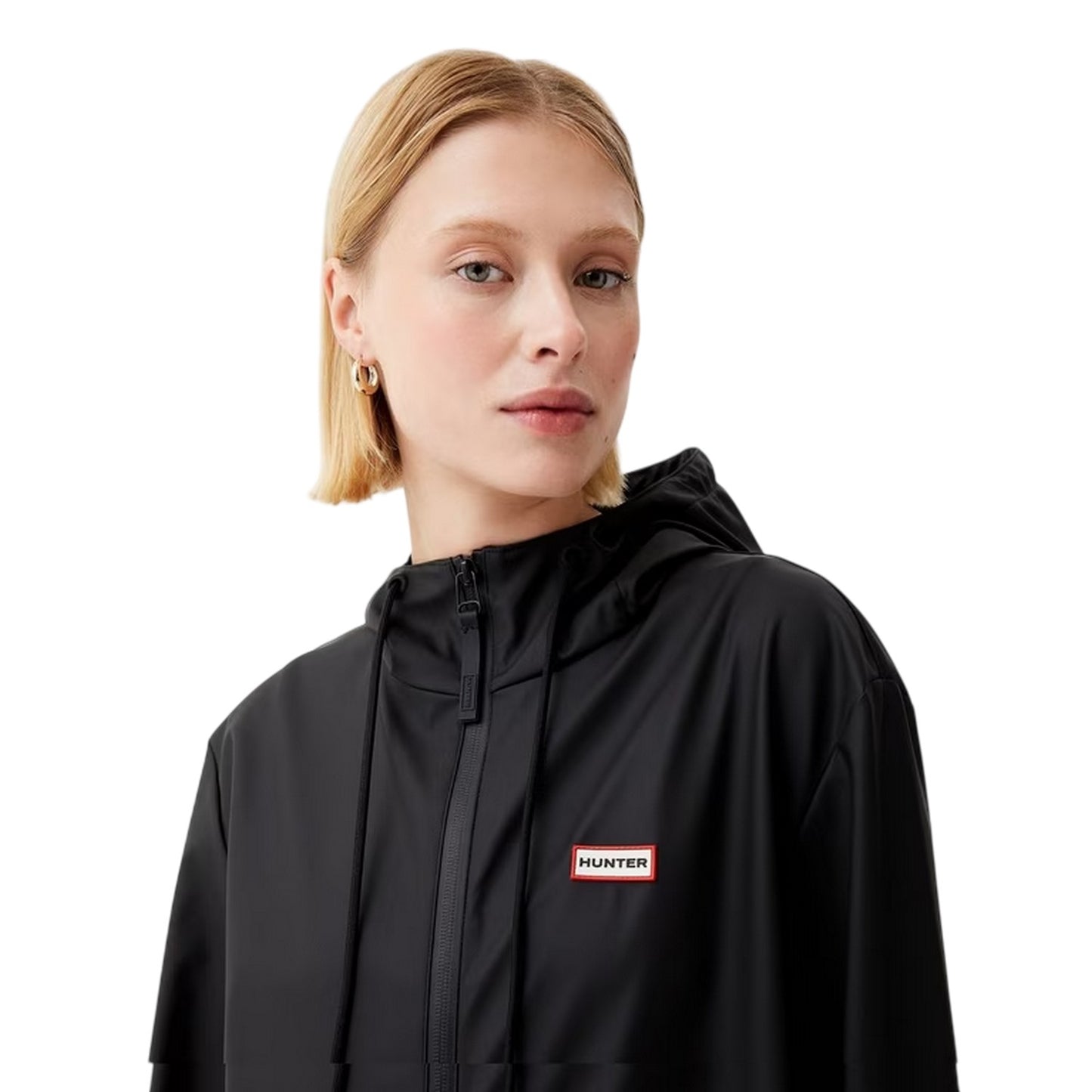Black - Side - Hunter Womens-Ladies Andrea Jacket