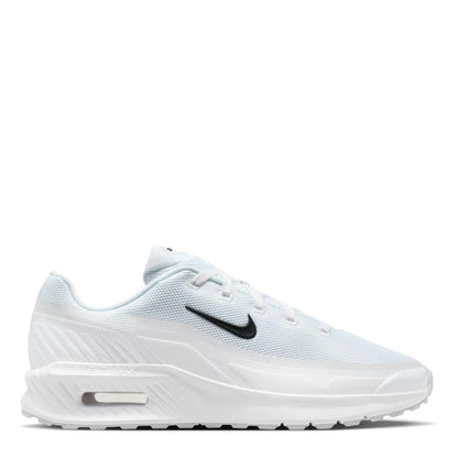White-Black - Front - Nike Mens Air Max Bia Logo Running Flat Trainers