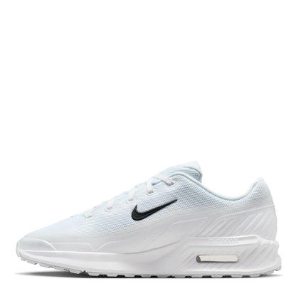 White-Black - Back - Nike Mens Air Max Bia Logo Running Flat Trainers