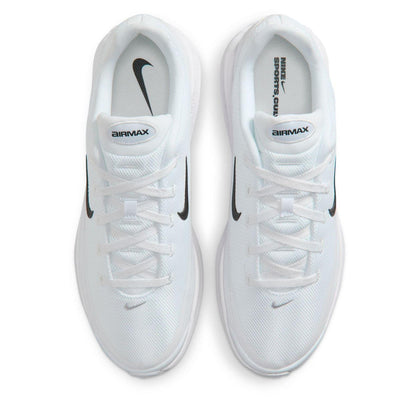 White-Black - Pack Shot - Nike Mens Air Max Bia Logo Running Flat Trainers