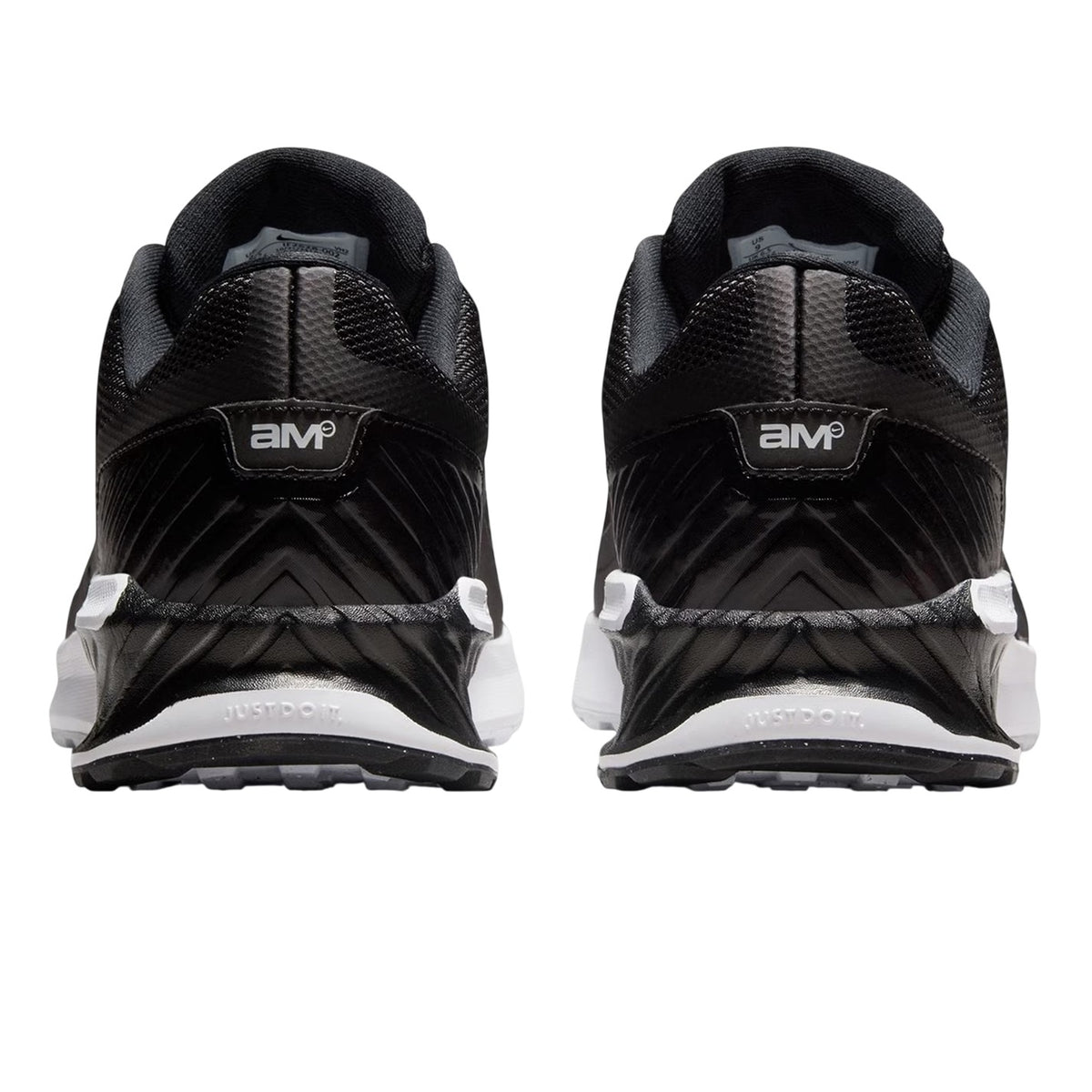 Black-White - Back - Nike Mens Air Max Bia Logo Running Flat Trainers