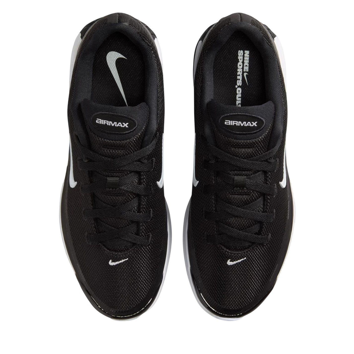 Black-White - Lifestyle - Nike Mens Air Max Bia Logo Running Flat Trainers