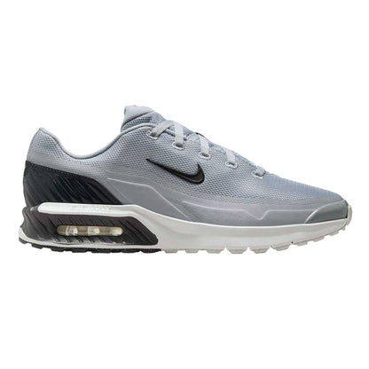 Wolf Grey-Black - Front - Nike Mens Air Max Bia Logo Running Flat Trainers
