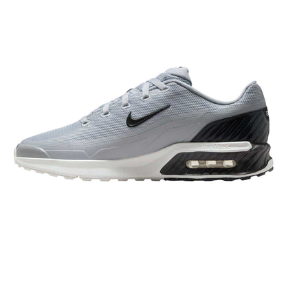 Wolf Grey-Black - Side - Nike Mens Air Max Bia Logo Running Flat Trainers