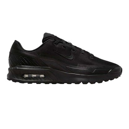 Triple Black - Front - Nike Mens Air Max Bia Logo Running Flat Trainers