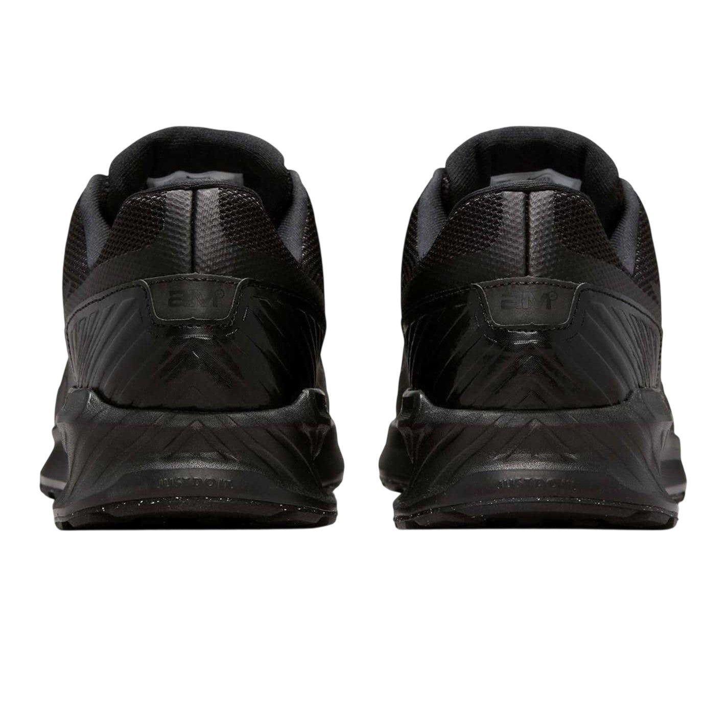 Triple Black - Back - Nike Mens Air Max Bia Logo Running Flat Trainers