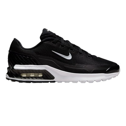 Black-White - Front - Nike Mens Air Max Bia Logo Running Flat Trainers