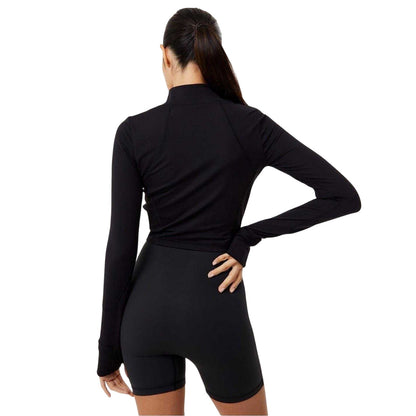 Black - Back - USA Pro Womens-Ladies Slim Performance Jacket