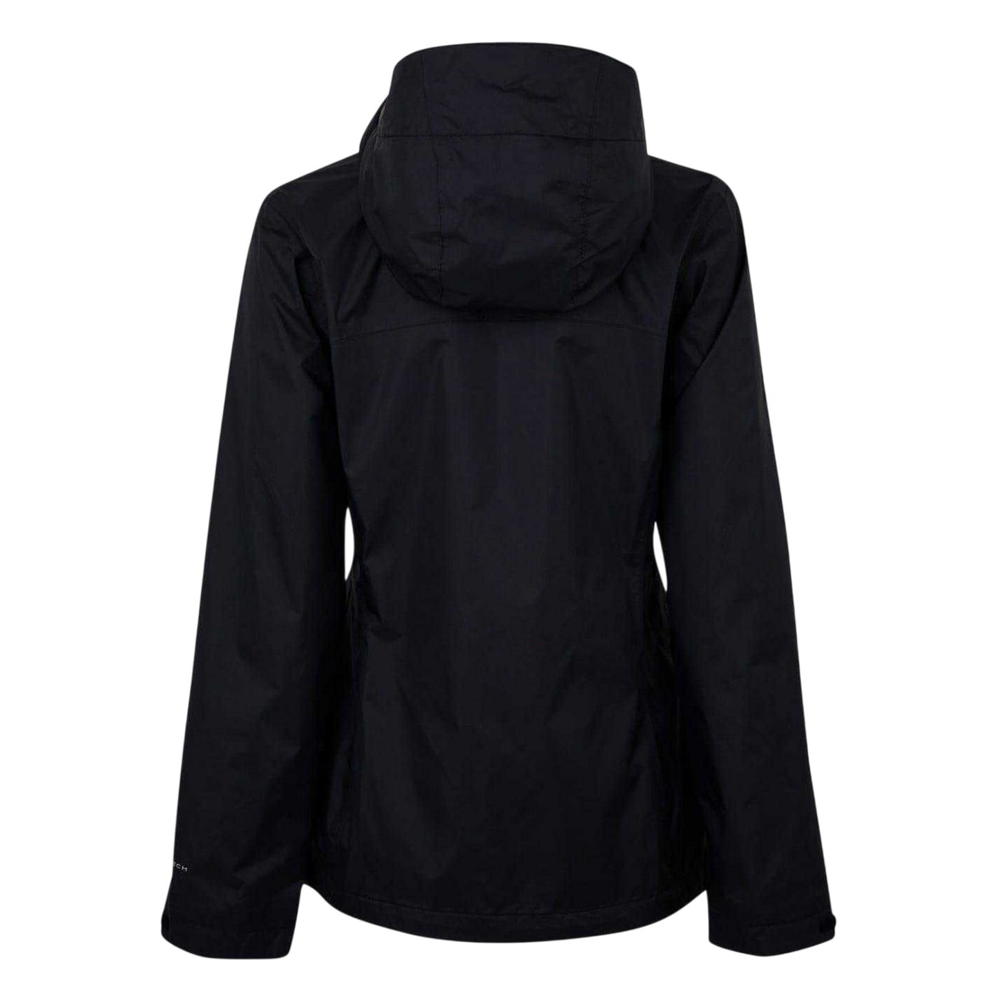 Black - Back - Columbia Womens-Ladies Packable Waterproof Jacket
