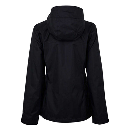 Black - Back - Columbia Womens-Ladies Packable Waterproof Jacket