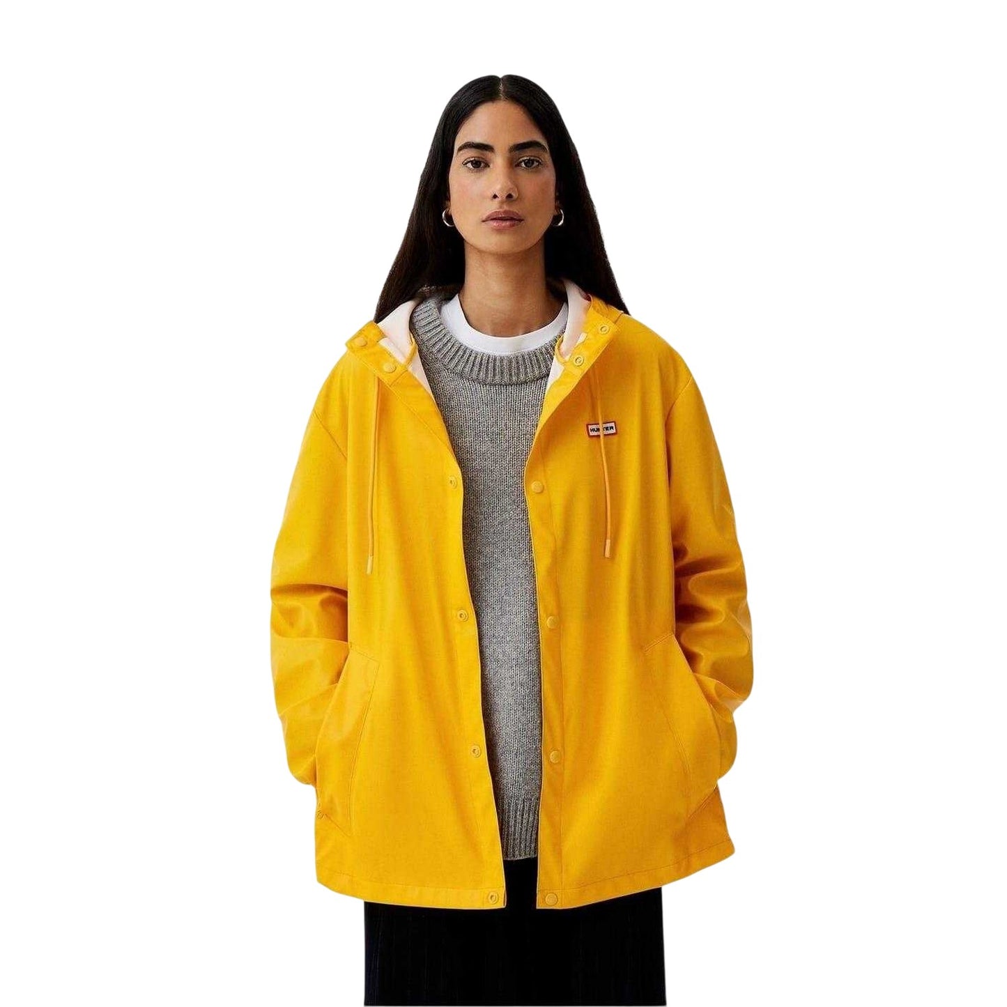 Gold Fusion - Front - Hunter Womens-Ladies Izzy Weather Resistant Anorak