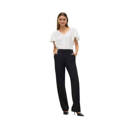 Black - Lifestyle - Vero Moda Womens-Ladies Tailored Trousers