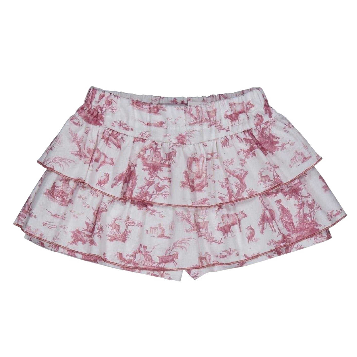 Bordeaux - Back - Phi Girls Toile Skirt