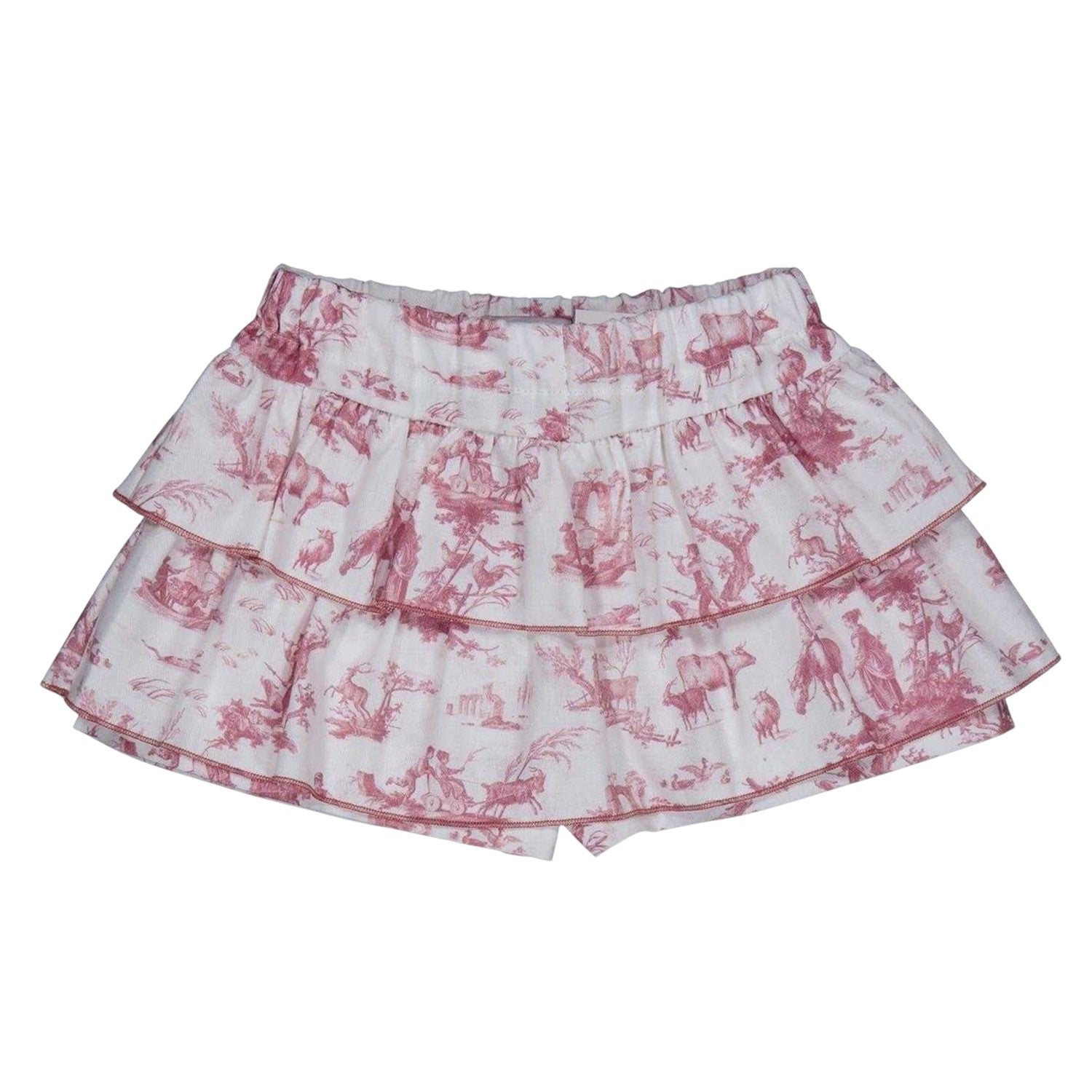 Bordeaux - Back - Phi Girls Toile Skirt