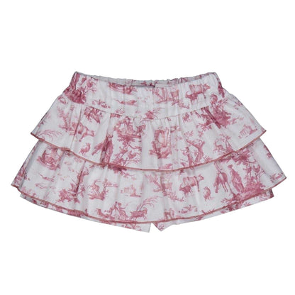 Bordeaux - Back - Phi Girls Toile Skirt