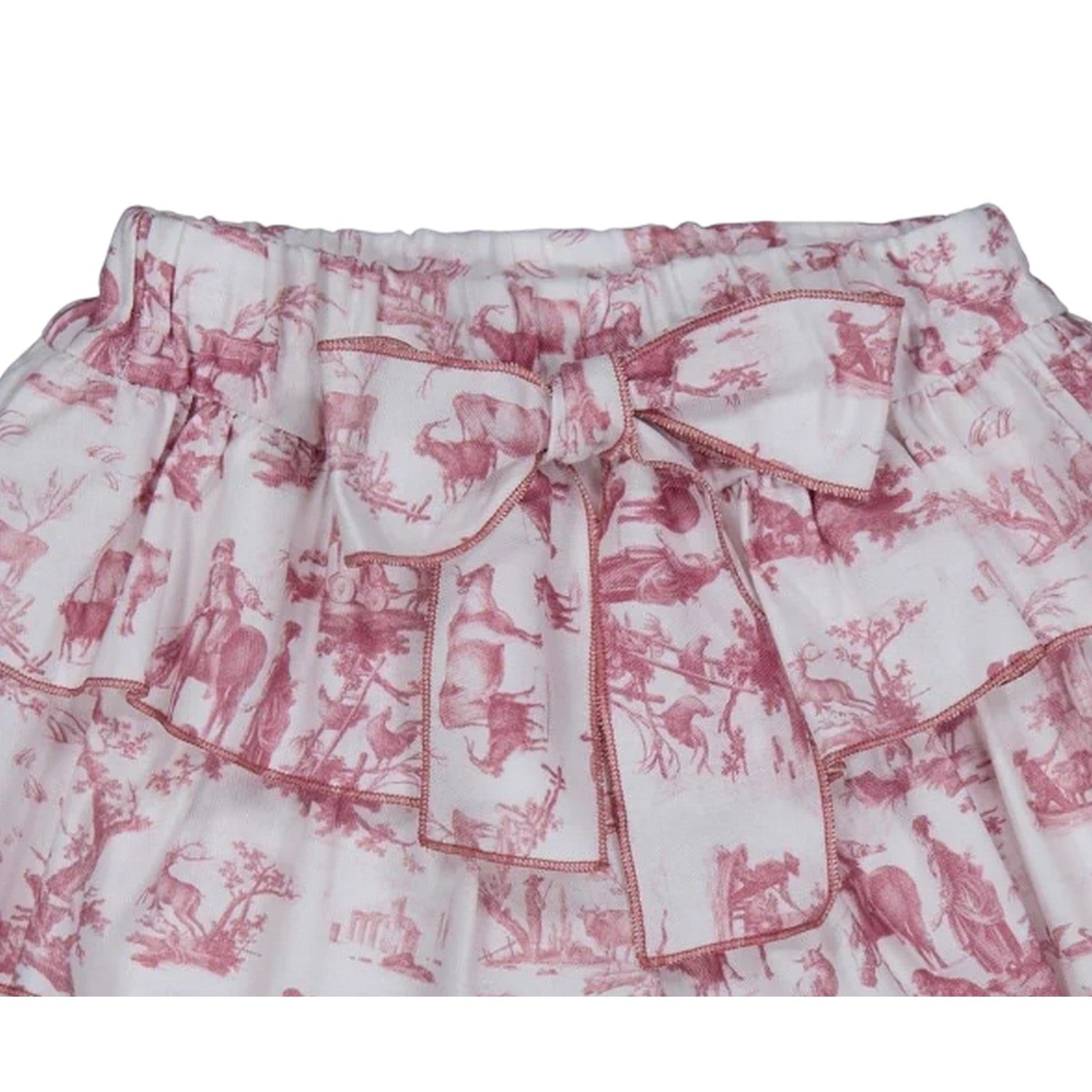 Bordeaux - Side - Phi Girls Toile Skirt
