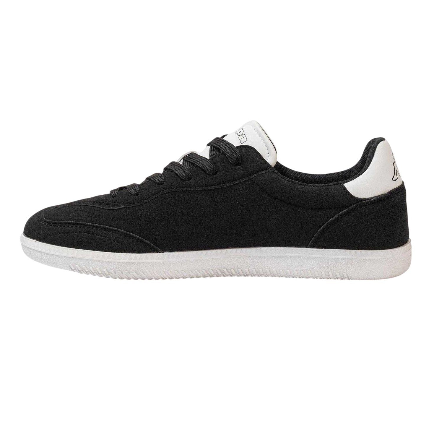 Black-White - Back - Kappa Mens Ginosa Trainers