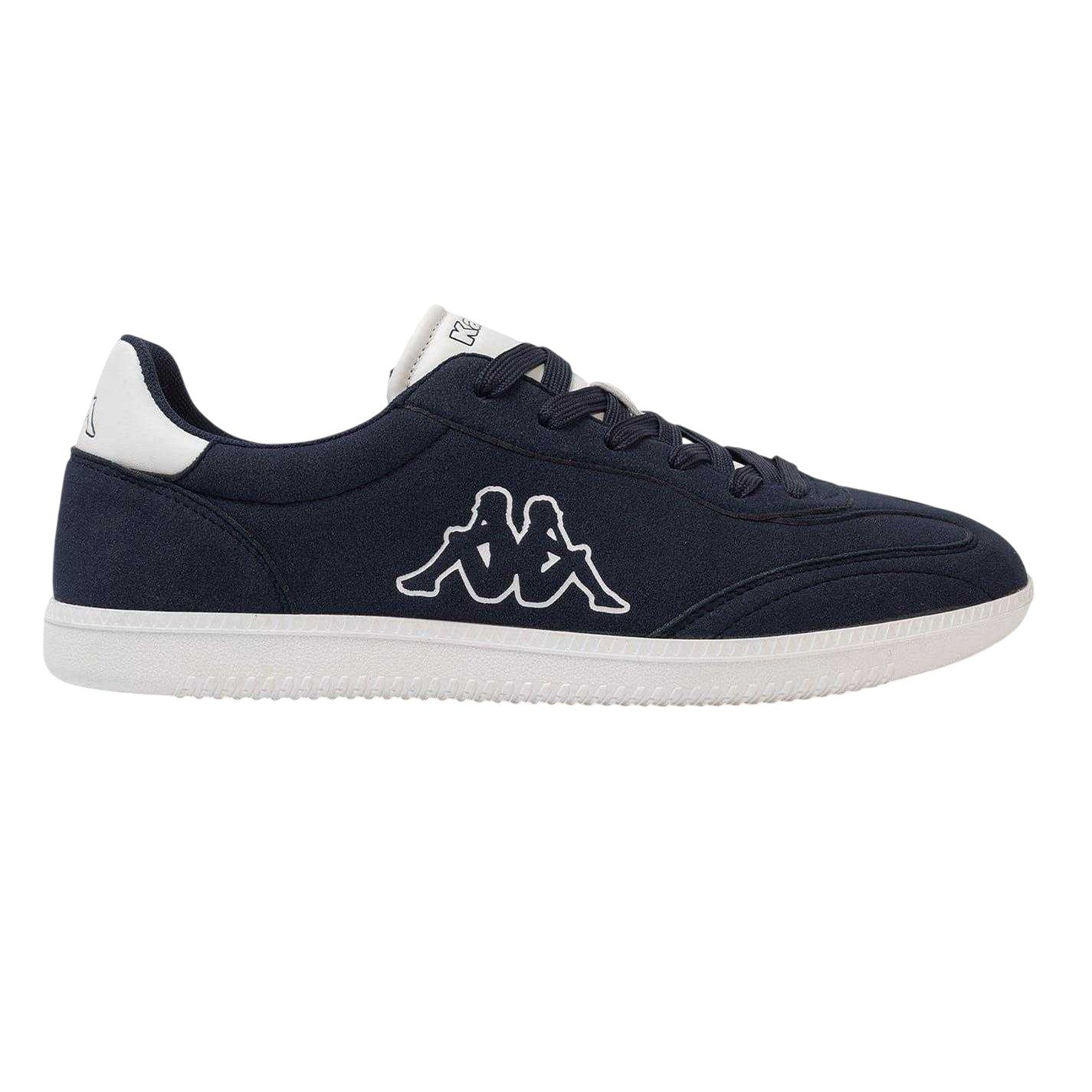 Navy-White - Front - Kappa Mens Ginosa Trainers