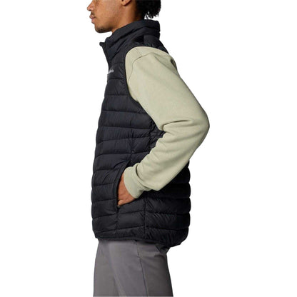 Black - Side - Columbia Mens Puffer Regular Gilet