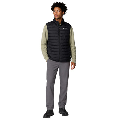 Black - Lifestyle - Columbia Mens Puffer Regular Gilet