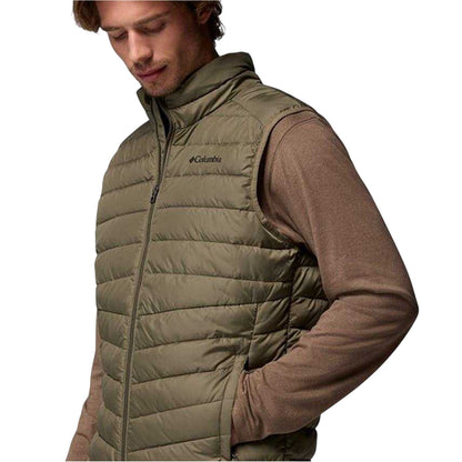 Stone Green - Side - Columbia Mens Puffer Regular Gilet