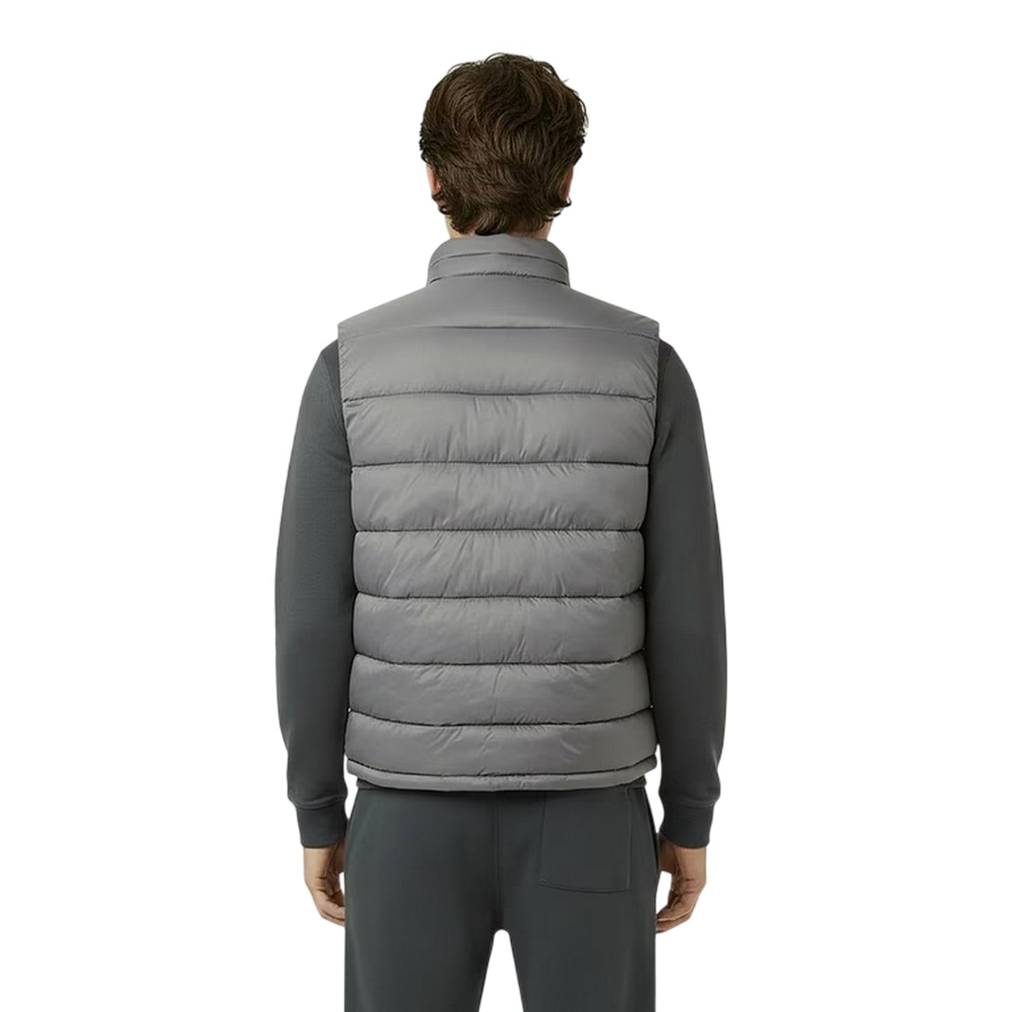 Granite - Side - Jack Wills Mens Kershaw Lightweight Puffer Gilet