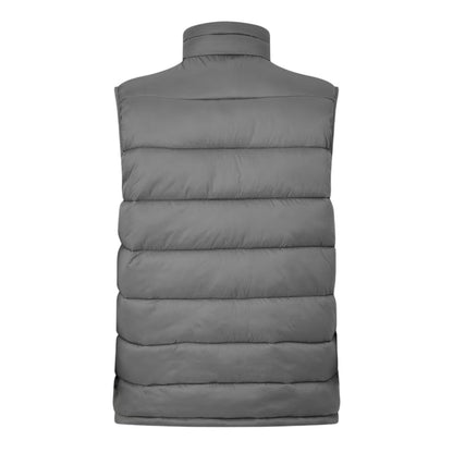 Granite Grey - Back - Jack Wills Mens Kershaw Lightweight Puffer Gilet