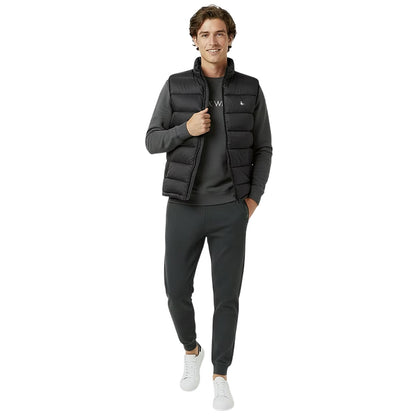 Black - Lifestyle - Jack Wills Mens Kershaw Lightweight Puffer Gilet