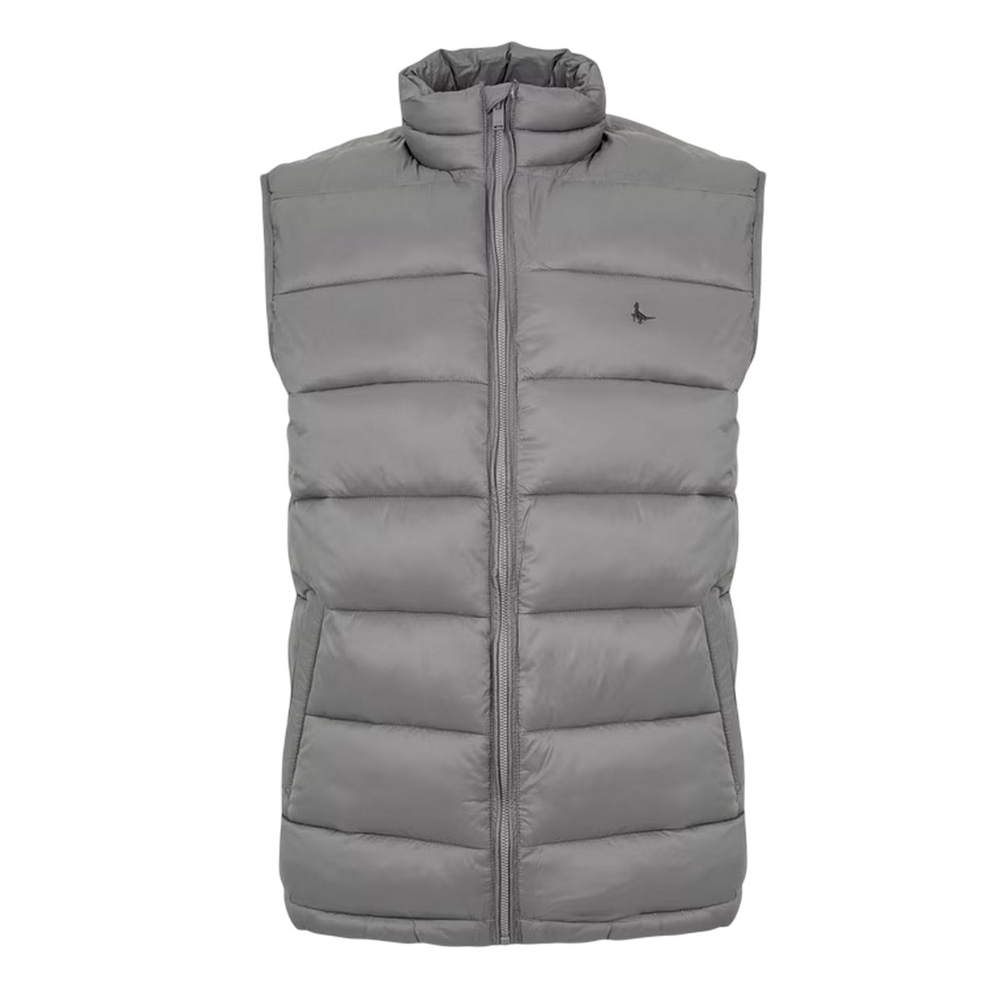 Granite - Front - Jack Wills Mens Kershaw Lightweight Puffer Gilet