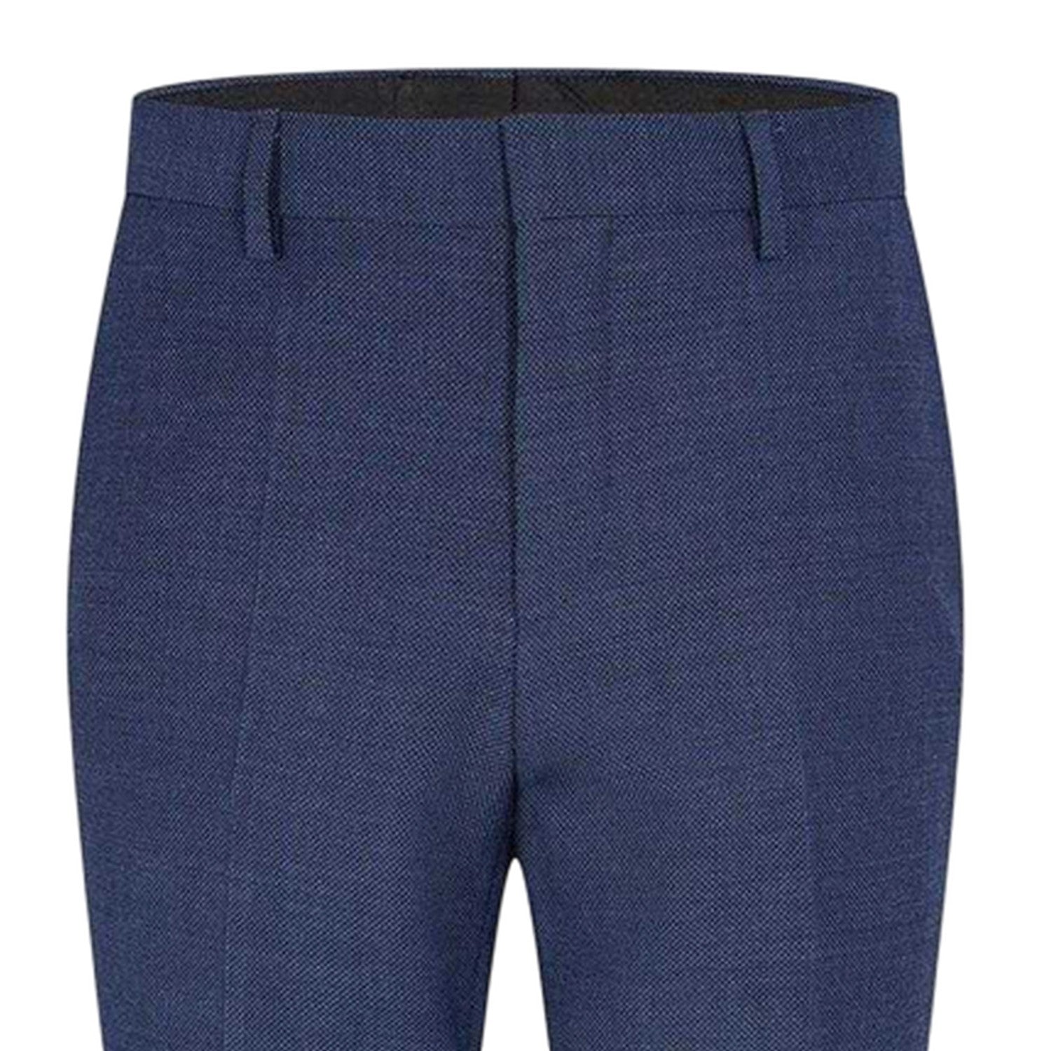 Dark Blue - Back - Hugo Mens Getlin212X Slim Trousers