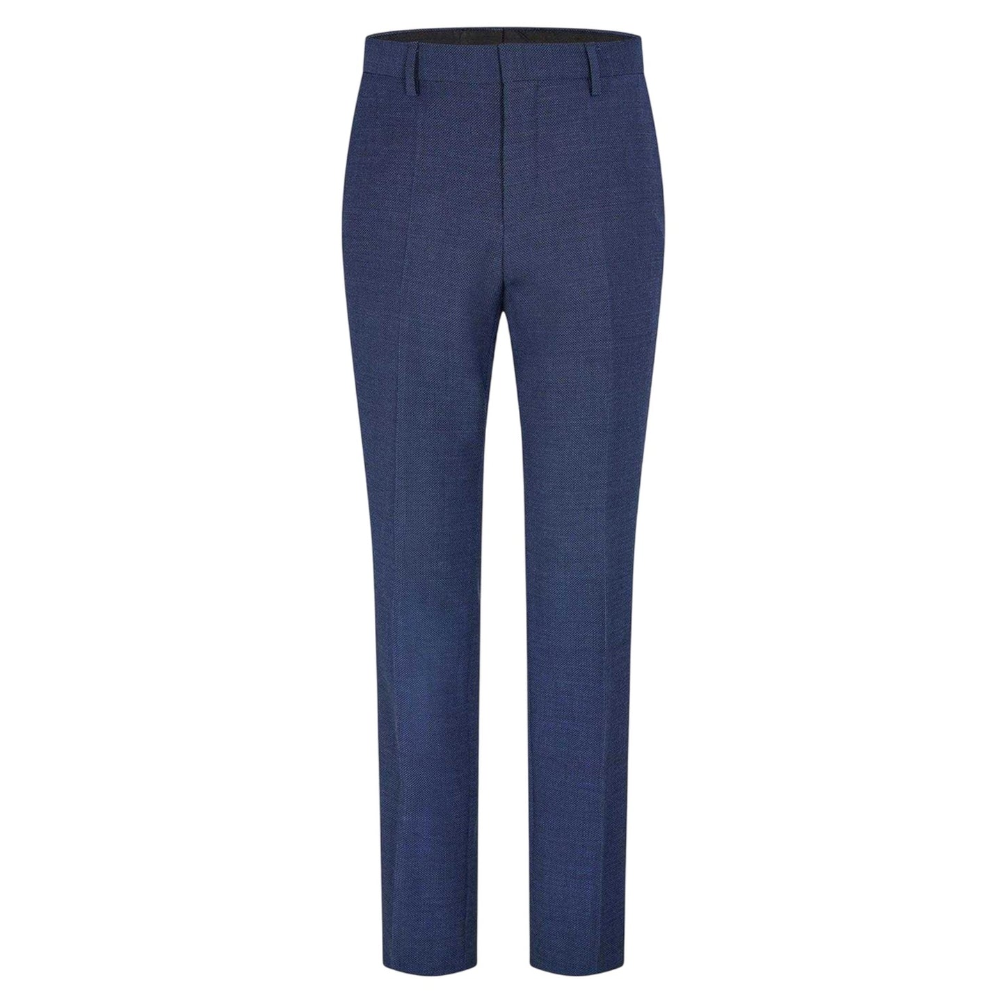 Dark Blue - Front - Hugo Mens Getlin212X Slim Trousers