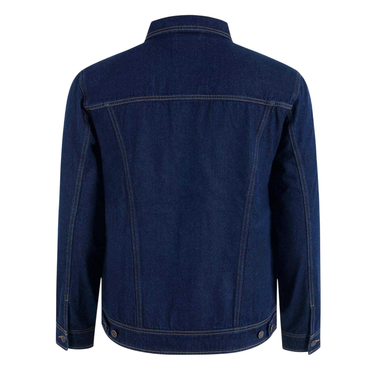 Dark Wash - Back - Ben Sherman Mens Denim Jacket