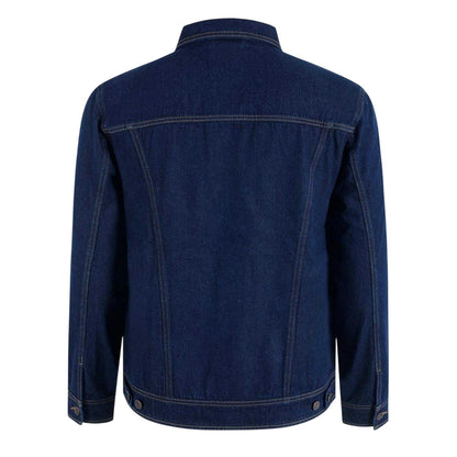 Dark Wash - Back - Ben Sherman Mens Denim Jacket