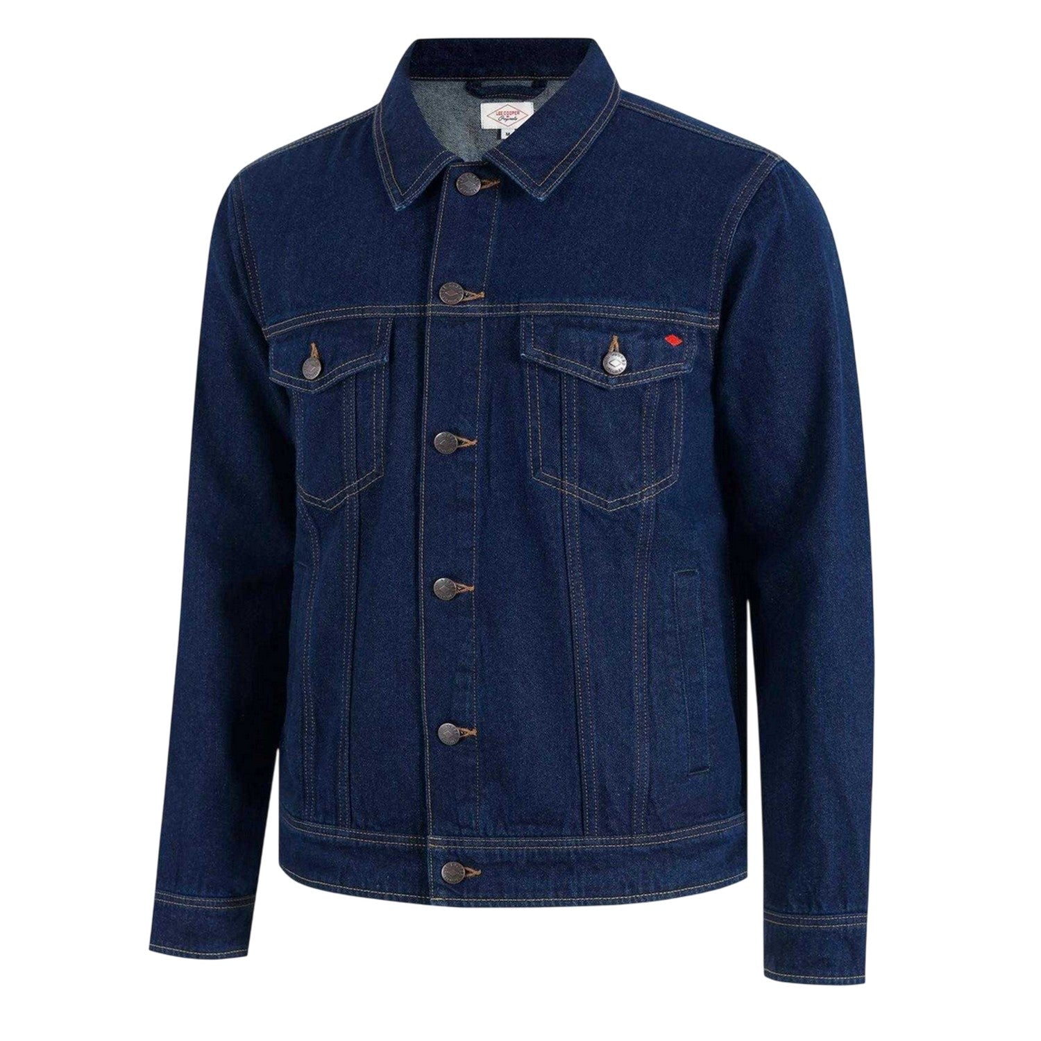 Dark Wash - Side - Ben Sherman Mens Denim Jacket