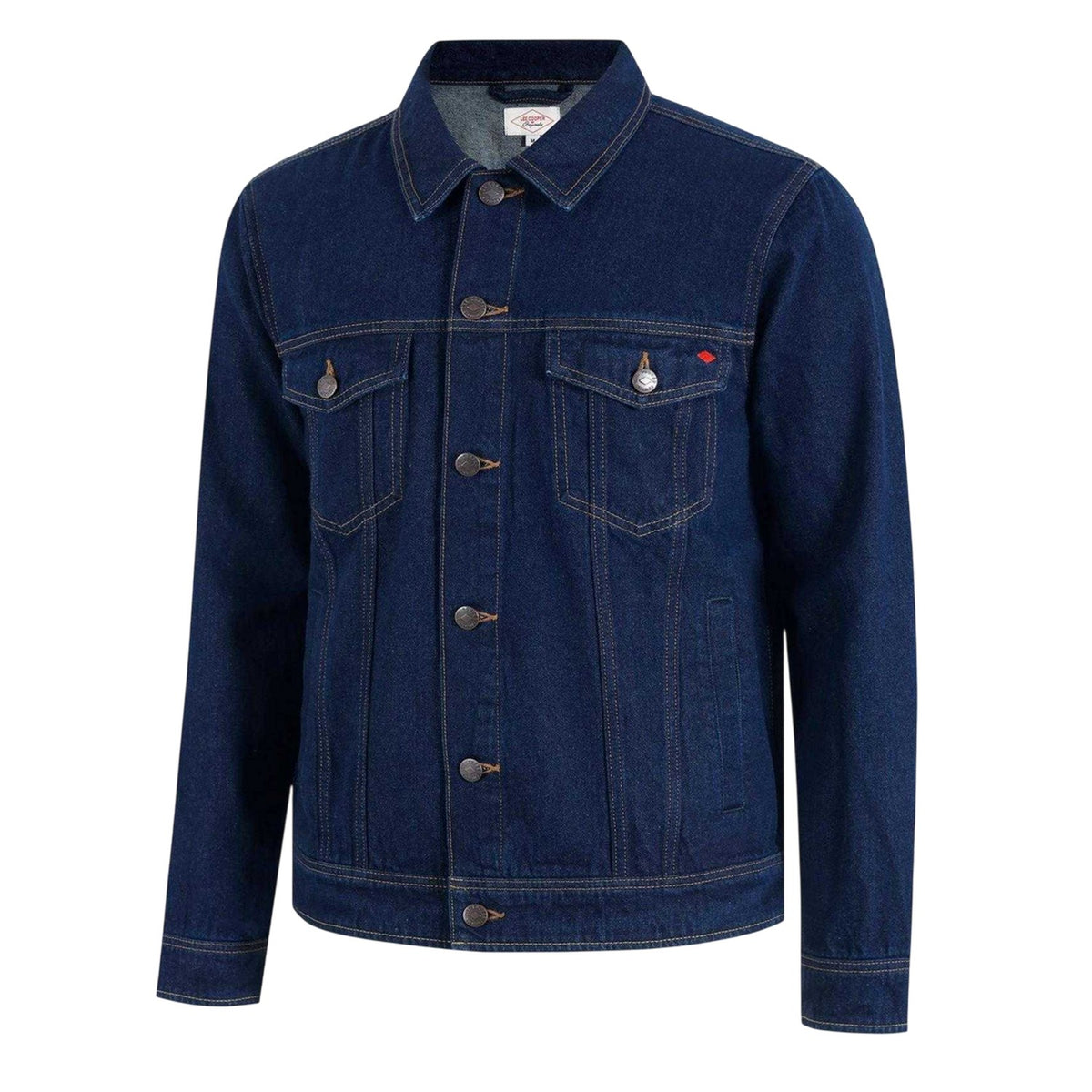 Dark Wash - Side - Ben Sherman Mens Denim Jacket
