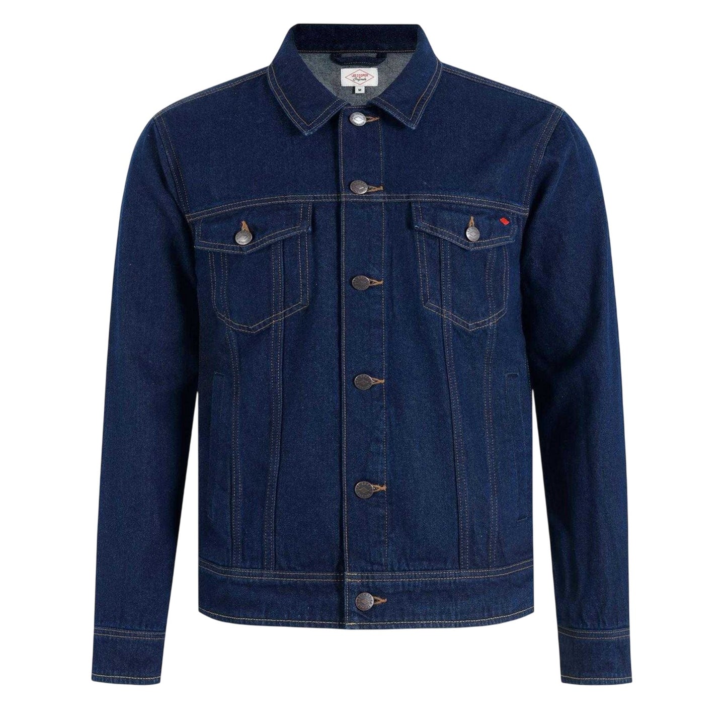 Dark Wash - Front - Ben Sherman Mens Denim Jacket