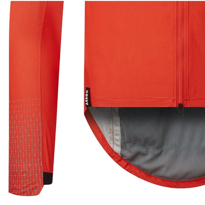 Red - Pack Shot - dhb Mens Aeron Reflective Waterproof Cycling Jacket