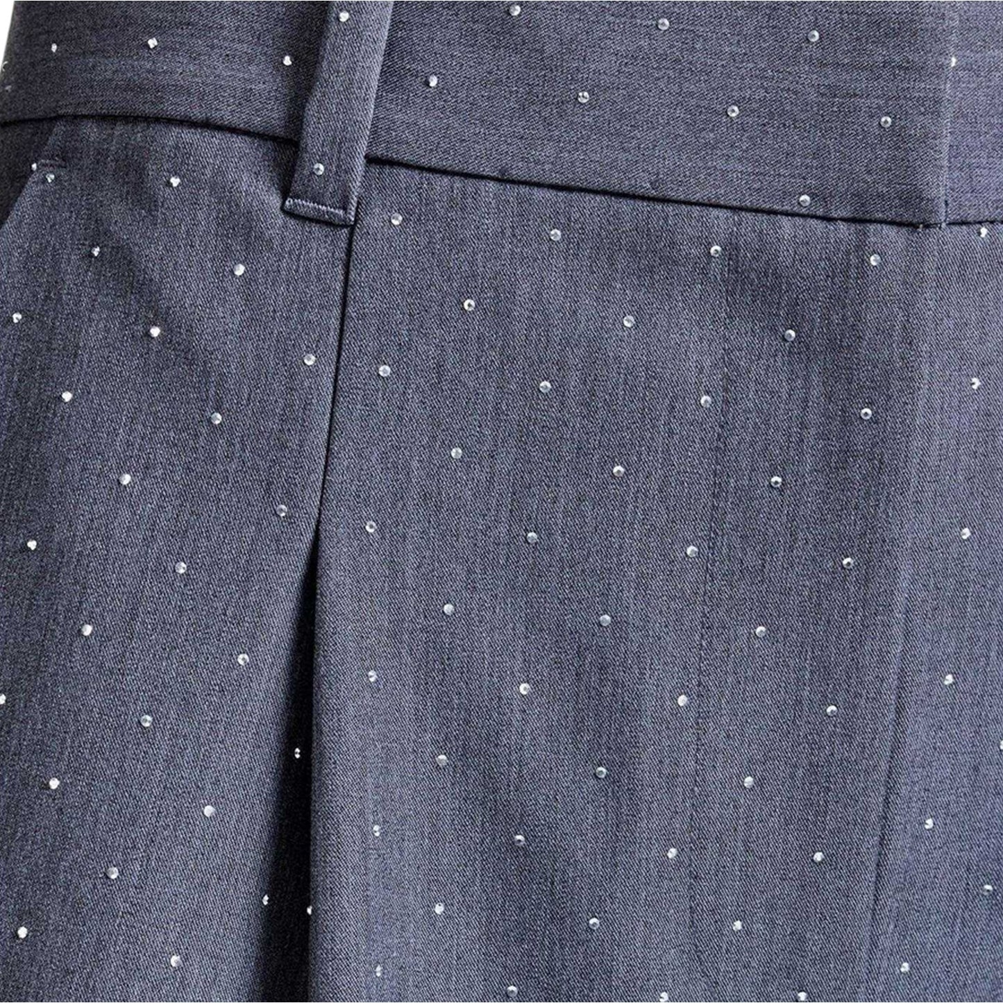 Grey - Lifestyle - French Connection Womens-Ladies Sherry Polka Dot Relaxed Fit Trousers