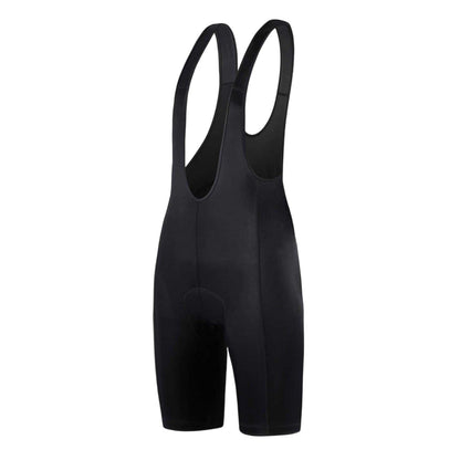 Black - Side - dhb Womens-Ladies Plain Cycling Bib Shorts