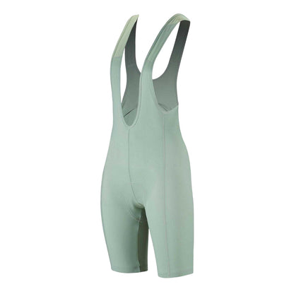 Sage Green - Side - dhb Womens-Ladies Plain Cycling Bib Shorts