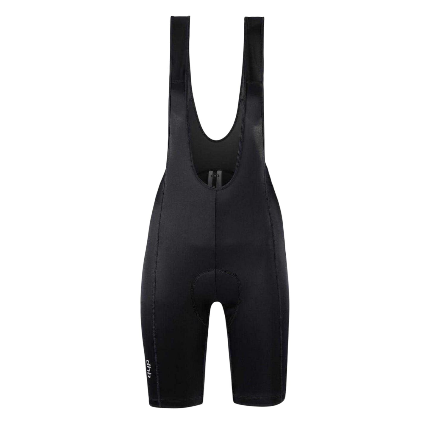 Black - Front - dhb Womens-Ladies Plain Cycling Bib Shorts