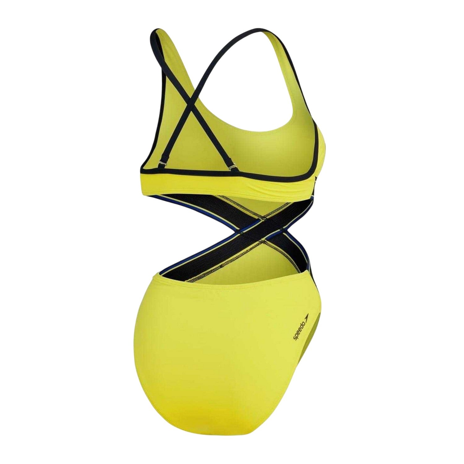 Green - Back - Speedo Womens-Ladies Regular One Piece Swimsuit