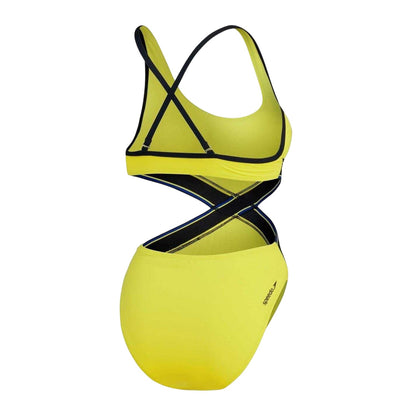 Green - Back - Speedo Womens-Ladies Regular One Piece Swimsuit