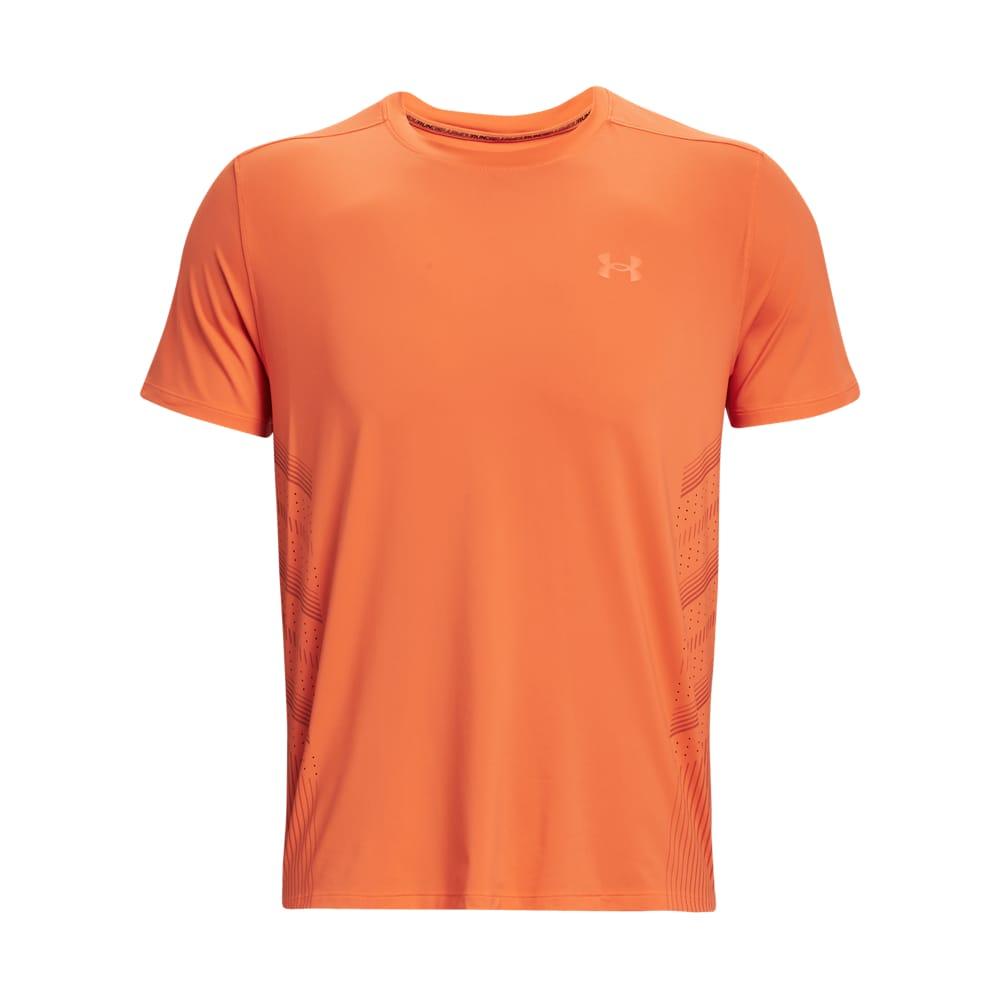 Orange - Front - Under Armour Mens Launch Elite Graphic T-Shirt